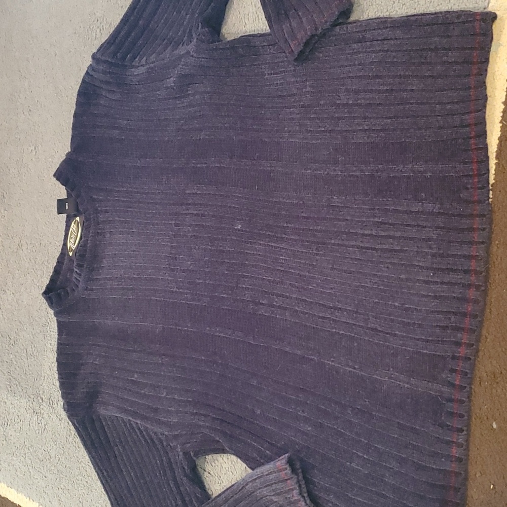 Men's XL long sleeve white Out sweater